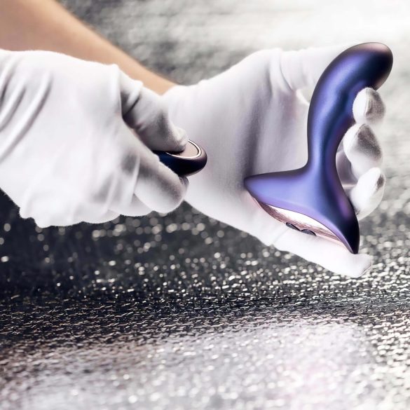 Hueman Intergalactic - anālais vibrators ar vibrāciju violets