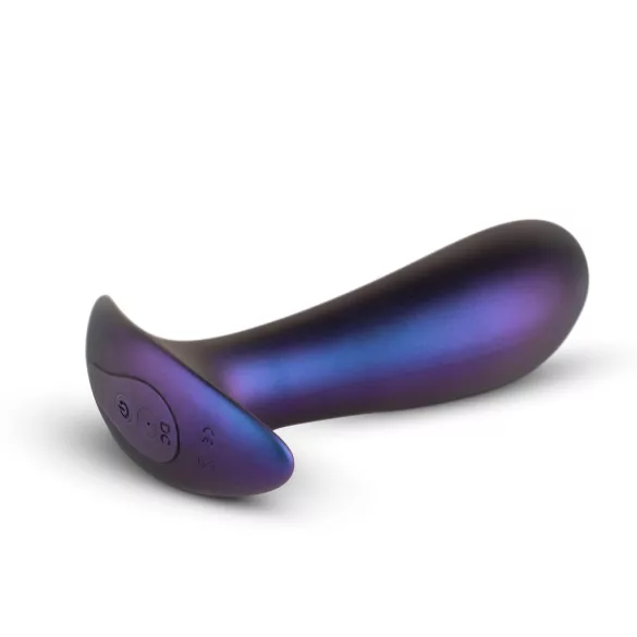 Hueman Uranus - anālais vibrators ar tālvadību un akumulatoru violets