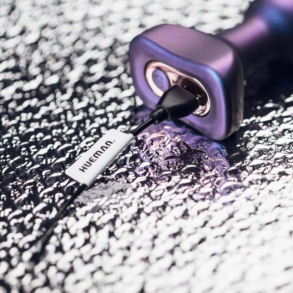 Hueman anālais vibrators ūdensizturīgs uzlādējams violets