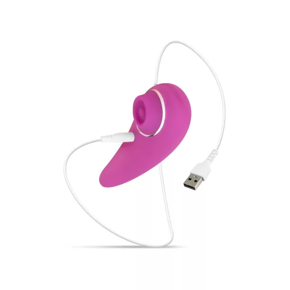 EasyToys Taptastic Vibe - uzlādējams, ūdensizturīgs klitora vibrators (rozā)