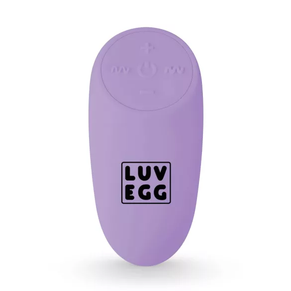 LUV EGG XL - vibrējošā olveida rotaļlieta ar tālvadību, uzlādējama, violeta