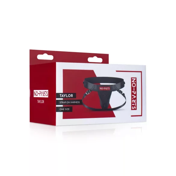No-Parts Taylor - strap-on siksna dubultais O-gredzens S-L