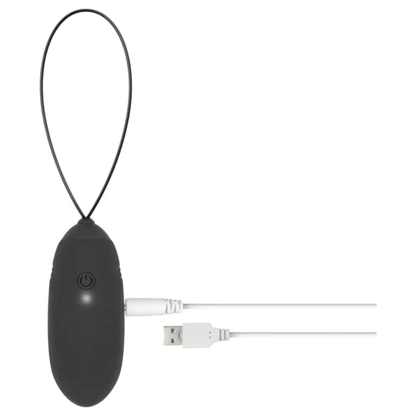 LUV EGG - bezvadu vibrējošā olīte ar akumulatoru melna