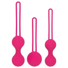 Easytoys geišas bumbiņu komplekts 3 gab rozā