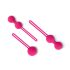 Easytoys Mīlestības bumbiņas - 3 gabalu komplekts (rozā)
