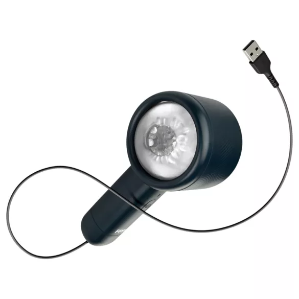 FPPR - akumulatora masturbators ar augšup-leju kustību melns