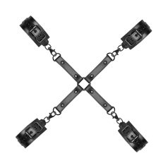 Bedroom Fantasies - roku un kāju roku dzelži melni