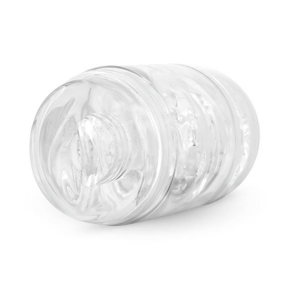 FPPR. - divpusējs masturbators ar maksts un mutes atveri caurspīdīgs