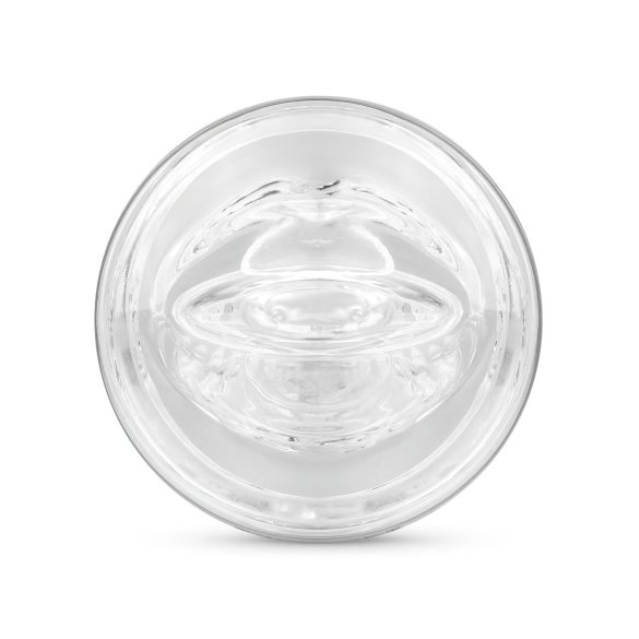 FPPR. - divpusējs masturbators ar maksts un mutes atveri caurspīdīgs