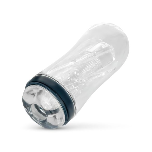 FPPR. - vīriešu masturbators ar spirālveida tekstūru caurspīdīgs