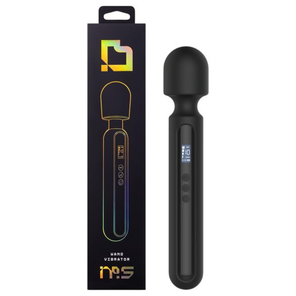 BLAQ - digitālais masētājs vibrators (melns)