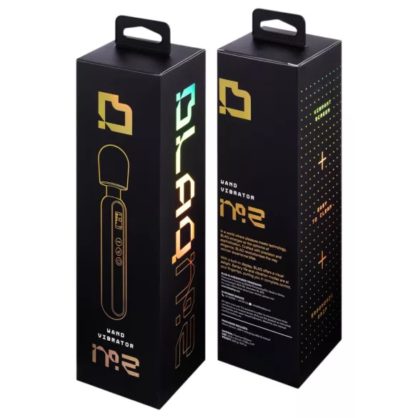 BLAQ - digitālais masāžas vibrators melns