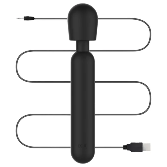 BLAQ - digitālais masāžas vibrators melns