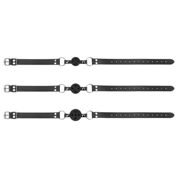 Bedroom Fantasies - mutes ierobežotāju komplekts 3 gab. melns