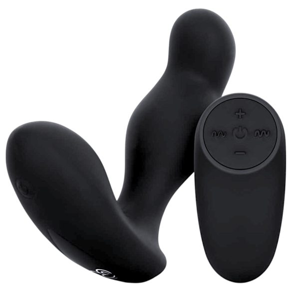 Easytoys anal kolekcija – radio anālais vibrators (melns)