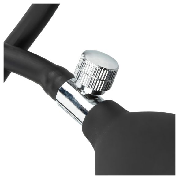 EasyToys - piepūšamais anālais plugis melns