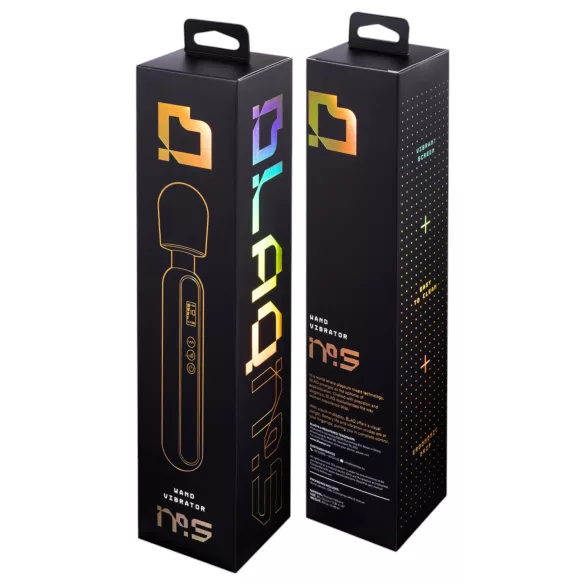 BLAQ - digitālais masāžas vibrators liels melns