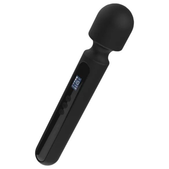 BLAQ - digitālais masāžas vibrators liels melns