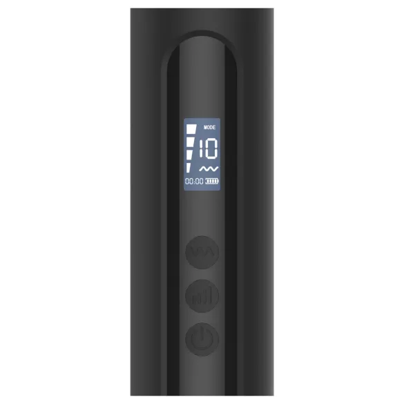 BLAQ - digitālais masāžas vibrators liels melns