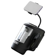 Blowcast WingXP - automātisks geimeru masturbators (melns)