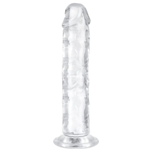 EasyToys - želejas dildo - 16 cm (caurspīdīgs)