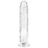 EasyToys - želejas dildo 18cm caurspīdīgs