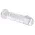 EasyToys - želejas dildo 18cm caurspīdīgs