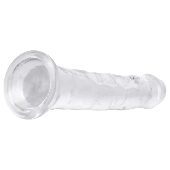 EasyToys - želejas dildo 18cm caurspīdīgs