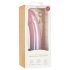 EasyToys Mermaid - spīdīgs dildo - 19cm (rozā)