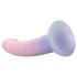 EasyToys Mermaid - spīdīgs dildo - 19cm (rozā)