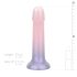 EasyToys Mermaid - spīdīgs dildo - 19cm (rozā)