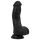 Easytoys - reālistisks dildo ar sēkliniekiem 12 cm melns