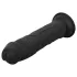 EasyToys - reālistisks dildo - 17,5 cm (melns)