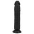 Easytoys - dzīves lieluma dildo - 22,5 cm (melns)