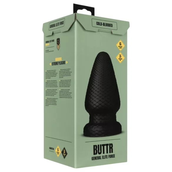 BUTTR anālais plug lielais melns