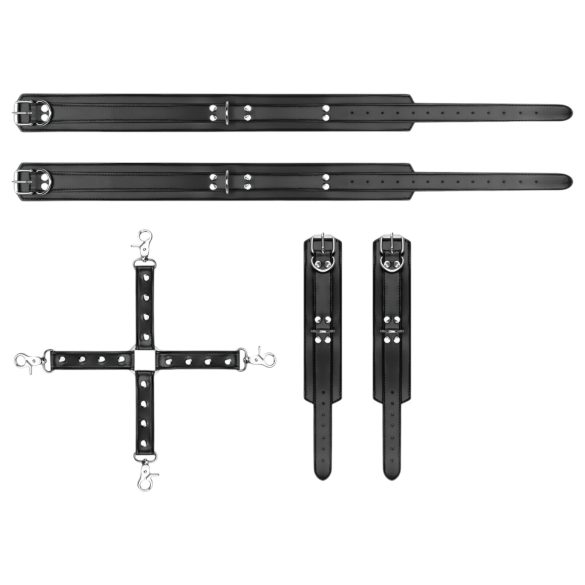 Bedroom Fantasies - roku un augšstilbu saslēdzēji melnā krāsā