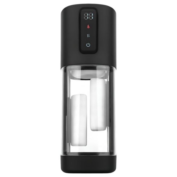 CRUIZR CX11 - masturbators ar sildošu funkciju un stingru tvērienu, melns