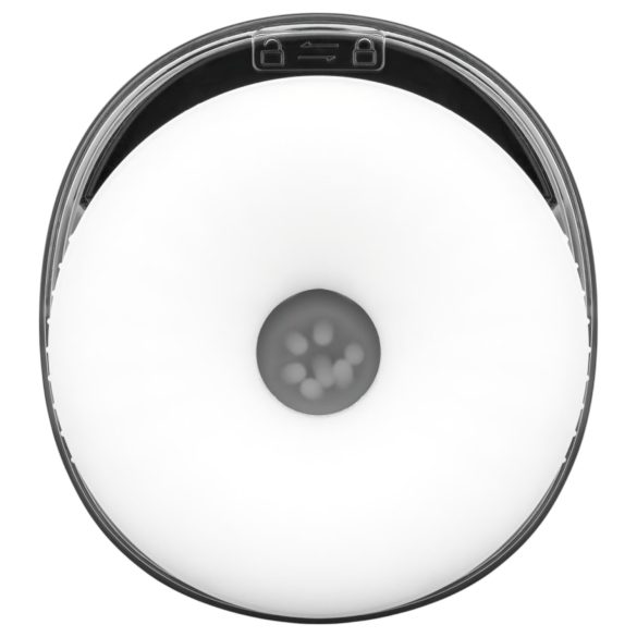 CRUIZR CX10 - masturbators ar rotējošu un kustīgu funkciju melnā krāsā