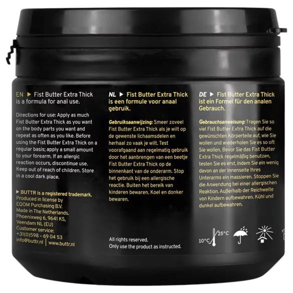 BUTTR - fisting balzams 500ml