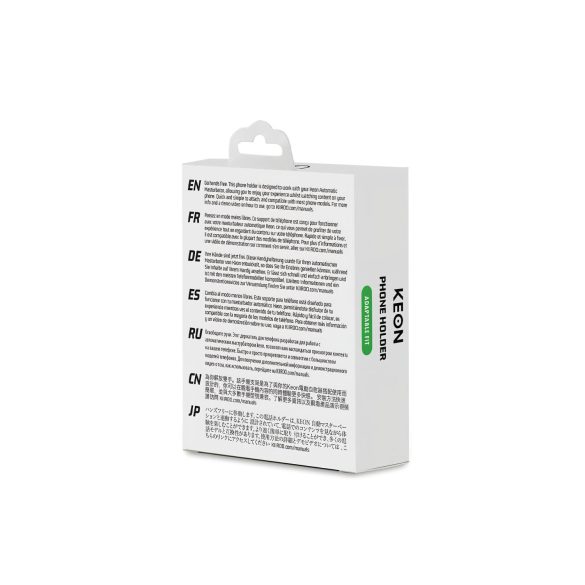 Kiiroo Keon - masturbators ar telefona turētāju melns