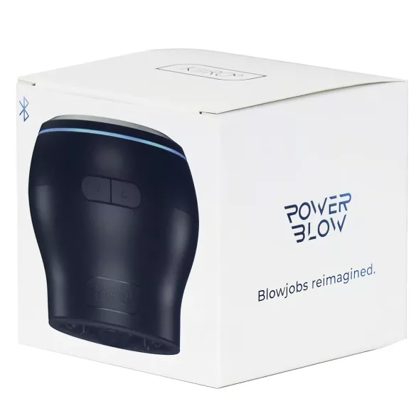 Kiiroo PowerBlow - vīriešu masturbators ar sūkšanas funkciju, melns