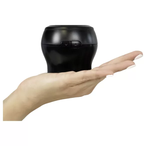 Kiiroo PowerBlow - vīriešu masturbators ar sūkšanas funkciju, melns
