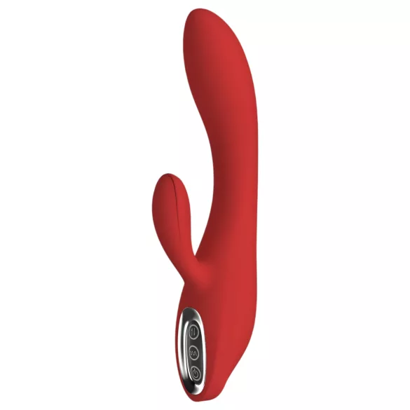 Red Revolution Sofia - uzlādējams vibrators ar klitora stimulatoru sarkans