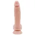 Mr. Dixx dildo ar piesūcekni un sēkliniekiem, dabisks, 19,5 cm