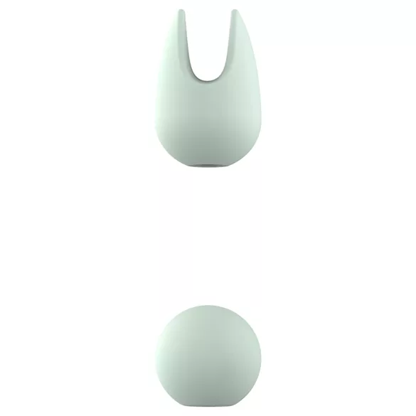 Glam - punktveida klitora vibrators (zaļš)