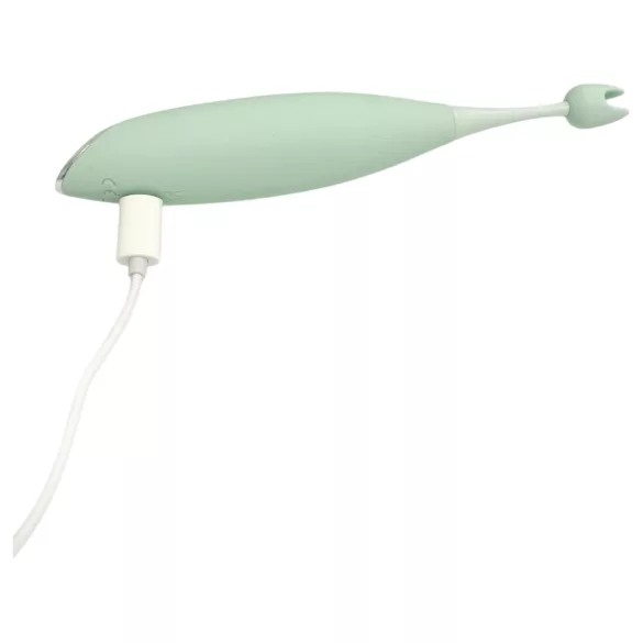 Glam - punktveida klitora vibrators (zaļš)