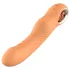 Glam - lokans rievots vibrators (persiku krāsas)