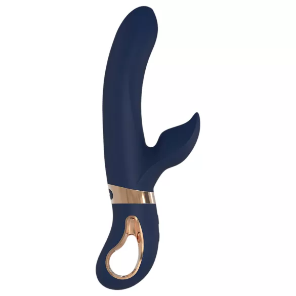 Dream Toys Atropos - uzlādējams sildošs vibrators zilā krāsā