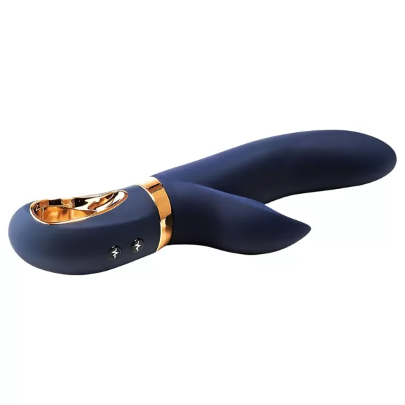 Dream Toys Atropos - uzlādējams sildošs vibrators zilā krāsā