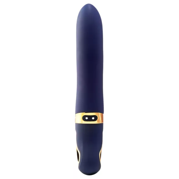 Dream Toys Atropos - uzlādējams sildošs vibrators zilā krāsā